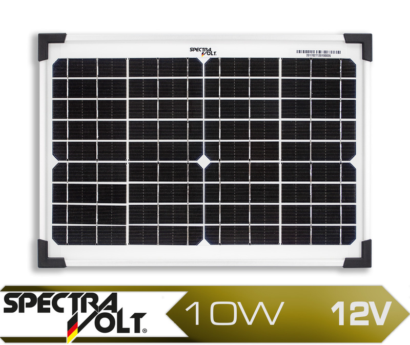 PV Module SpectraVolt 10 Watt Solarmodul Monokristallin 10Wp