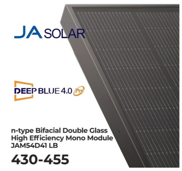 Zonnepanelen Ja Solar Jam D Lb W Full Black Wp Bifacial Secondsol